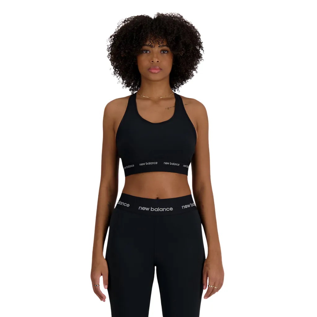 New Balance Sleek Medium Support Sports Bra