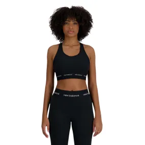 New Balance Sleek Medium Support Sports Bra