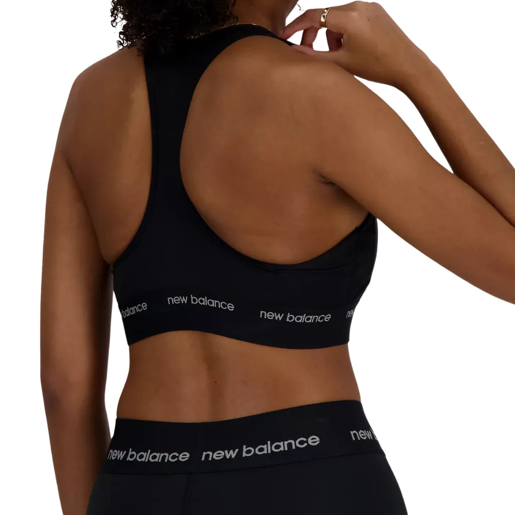 New Balance Sleek Medium Support Sports Bra