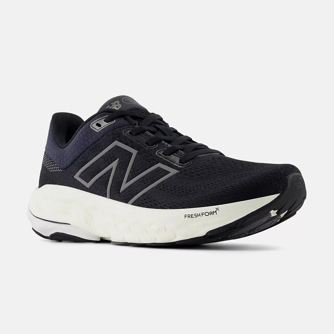 New Balance Women's 860v14 Wide Fit Running Shoes Black / Phantom / Angora