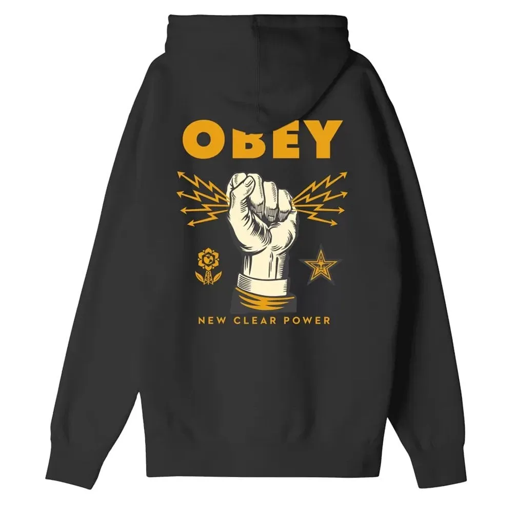 New Clear Power Box Fit Heavyweight Hoodie