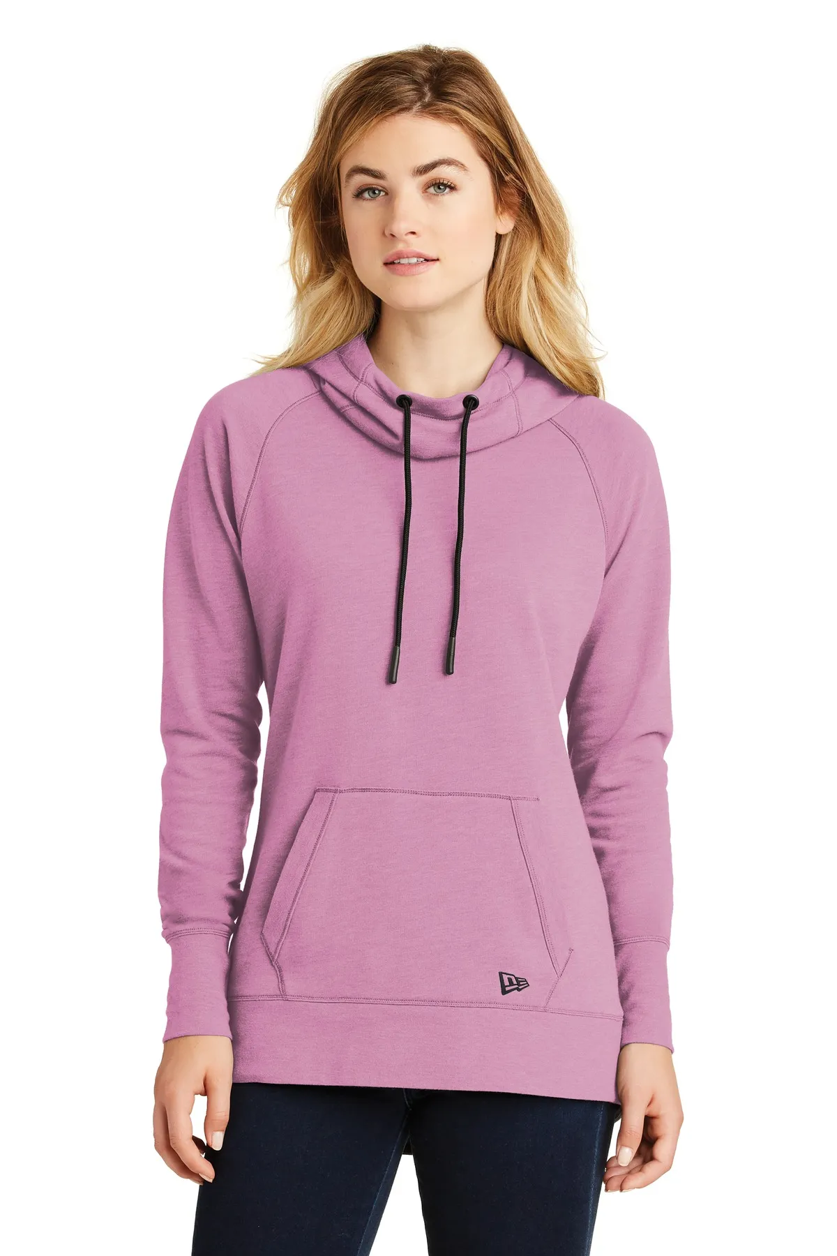 New Era LNEA510     Ladies Tri-Blend Fleece Pullover Hoodie SKU: LNEA510