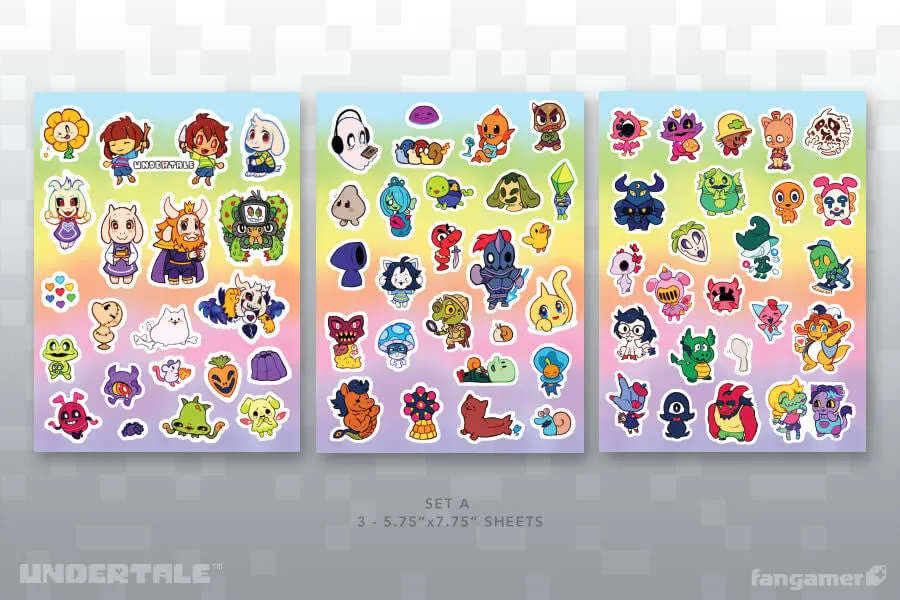 New Friends Sticker Sheet Set A