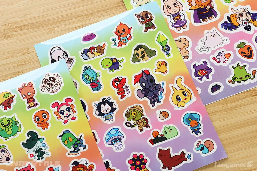 New Friends Sticker Sheet Set A