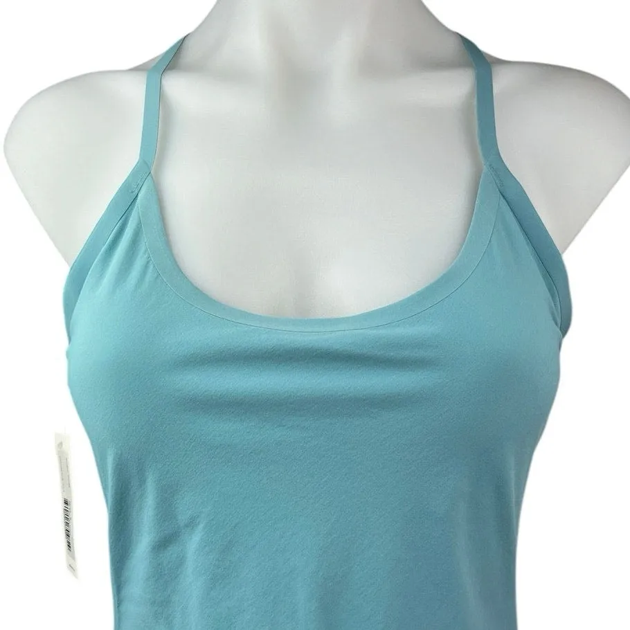 NEW Outdoor Voices Exercise Blue Scoop Neck Racerback Mini Tennis A-line Dress S