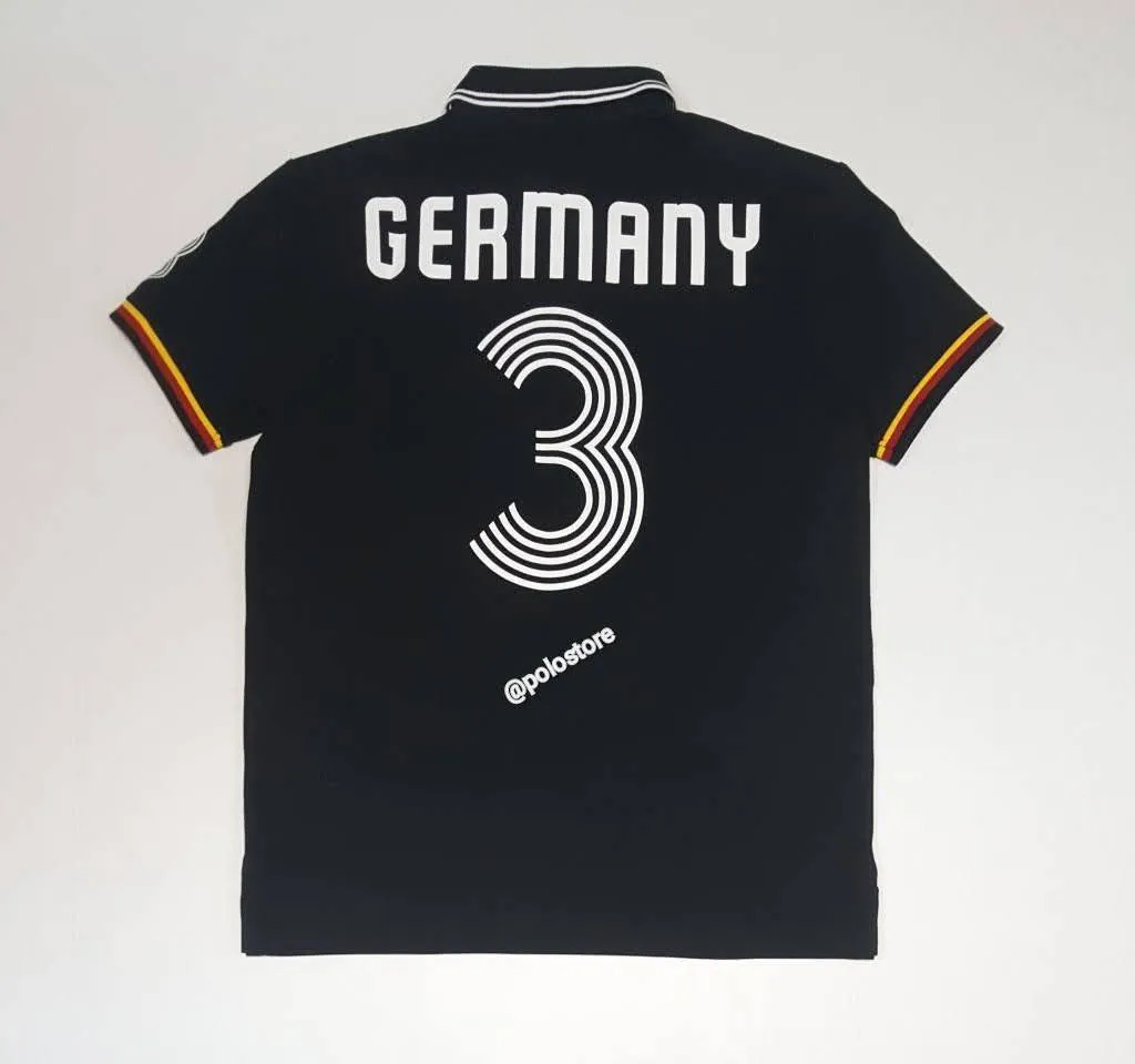 New Polo Ralph Lauren Germany #3 Big Pony Custom Slim Fit Polo
