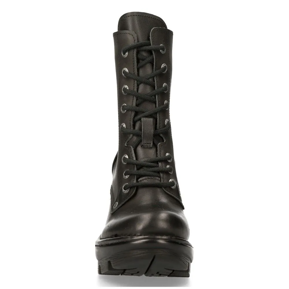NEW ROCK - NEOTYRE07X-S1 - Heeled Biker Boots