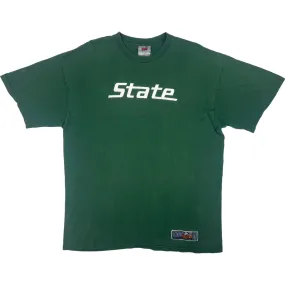 Nike 90's Michigan State Basketball T-shirt Green