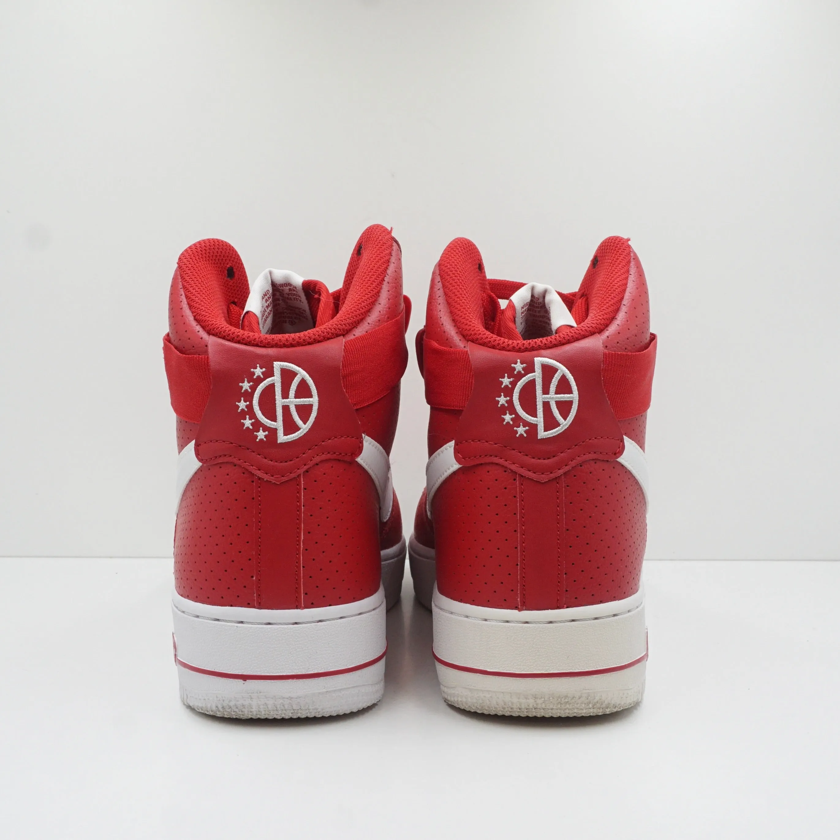 Nike Air Force 1 High Gym Red Perforated