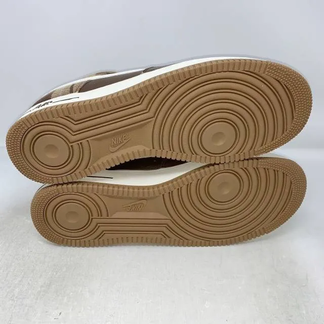 Nike air force 1 low plaid cacao