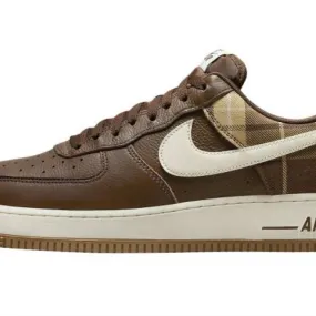 Nike Air Force 1 Low Plaid Cacao