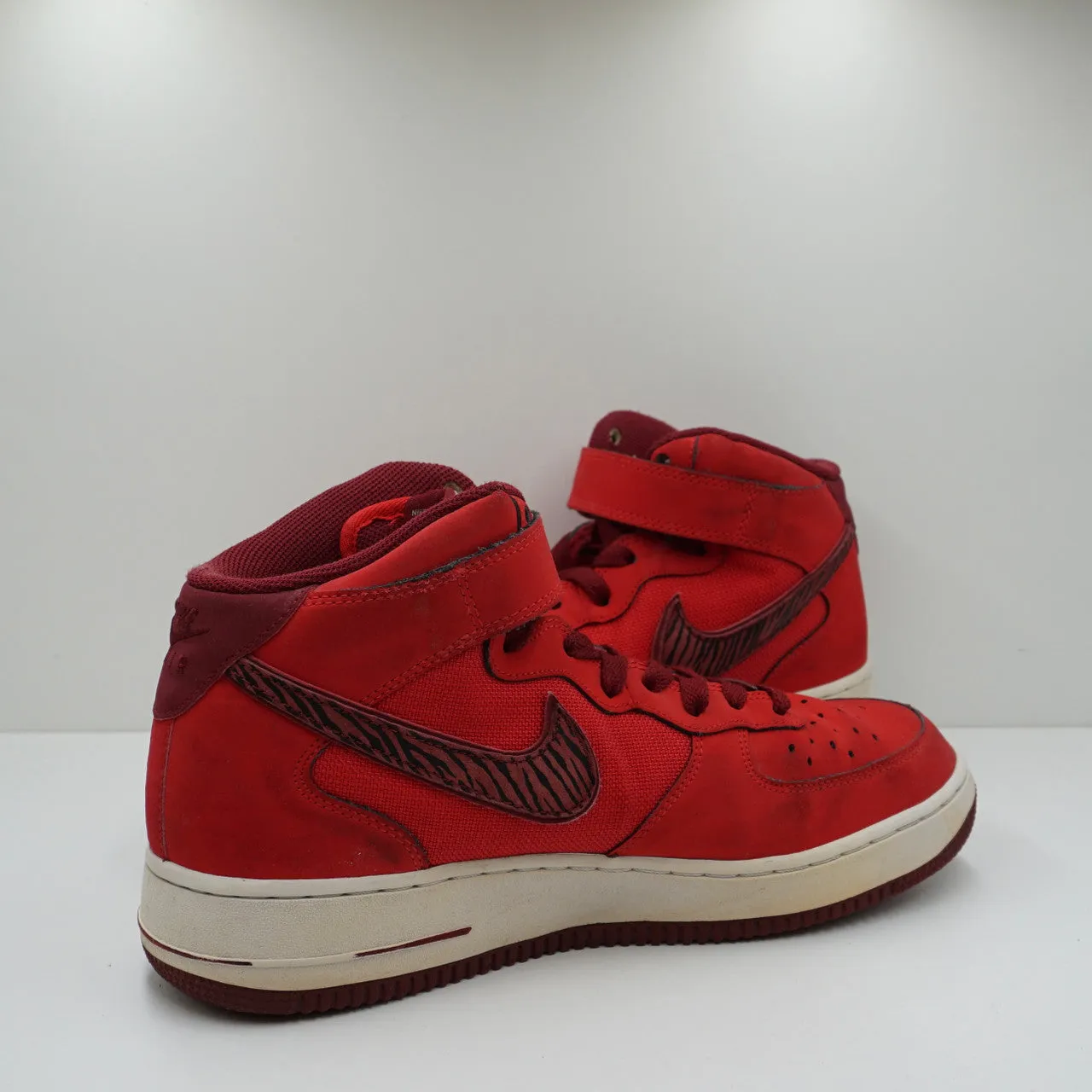 Nike Air Force 1 Mid 07' Red Zebra