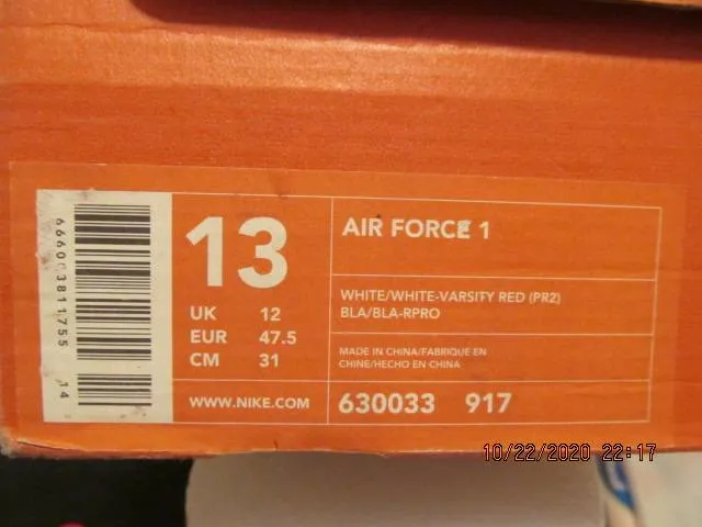 Nike Air Force 1 " PUERTO RICO (PR2)" w/ OG Box