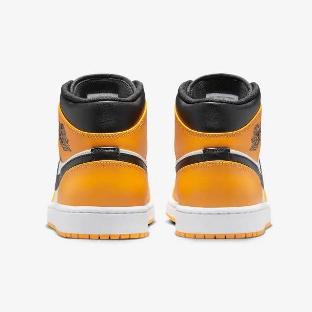 Nike Air Jordan 1 Mid (Reverse Yellow Toe/ Taxi/ White/ ...