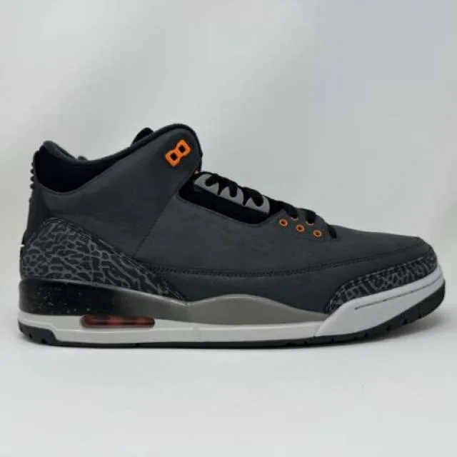 Nike Air Jordan Retro III 3 Fear Pack 2023 Black Orange ...
