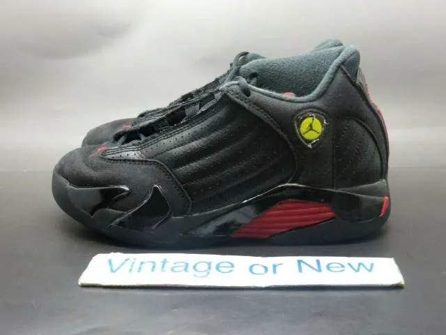 Nike air jordan xiv 14 last shot retro 2018 bp preschool 312092-003 sz 1y