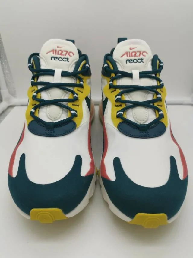 Nike Air Max 270 React Summit White Midnight Turquoise