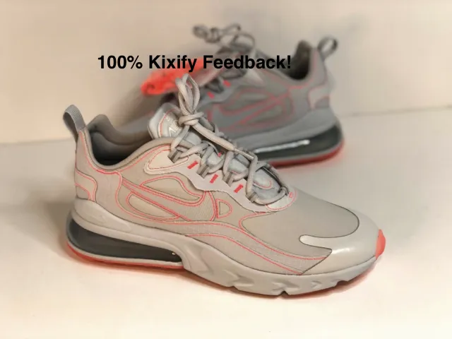 Nike Air Max 270 React White Flash Crimson
