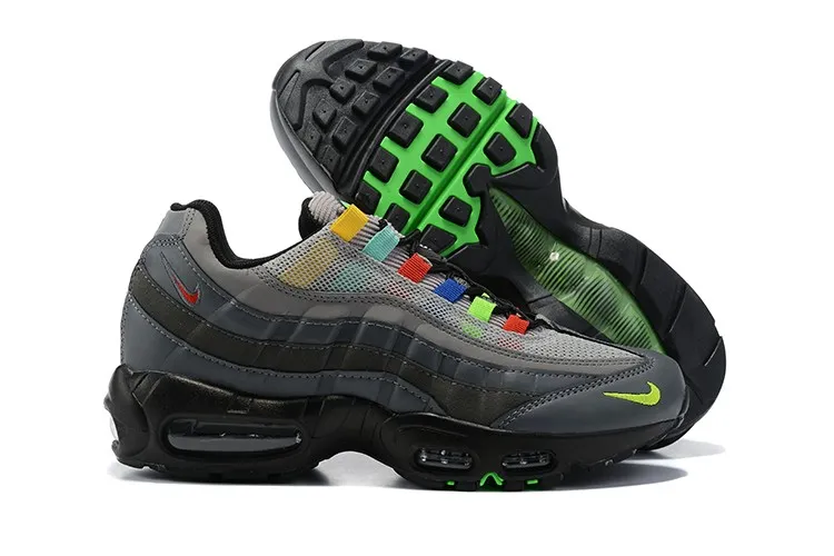 Nike Air Max 95 SE Evolution of Icons Light Charcoal Black Lemon Venom CW6575-001