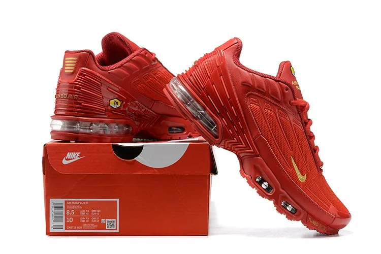 Nike Air Max Plus 3 University Red Metallic Gold CD7005-601
