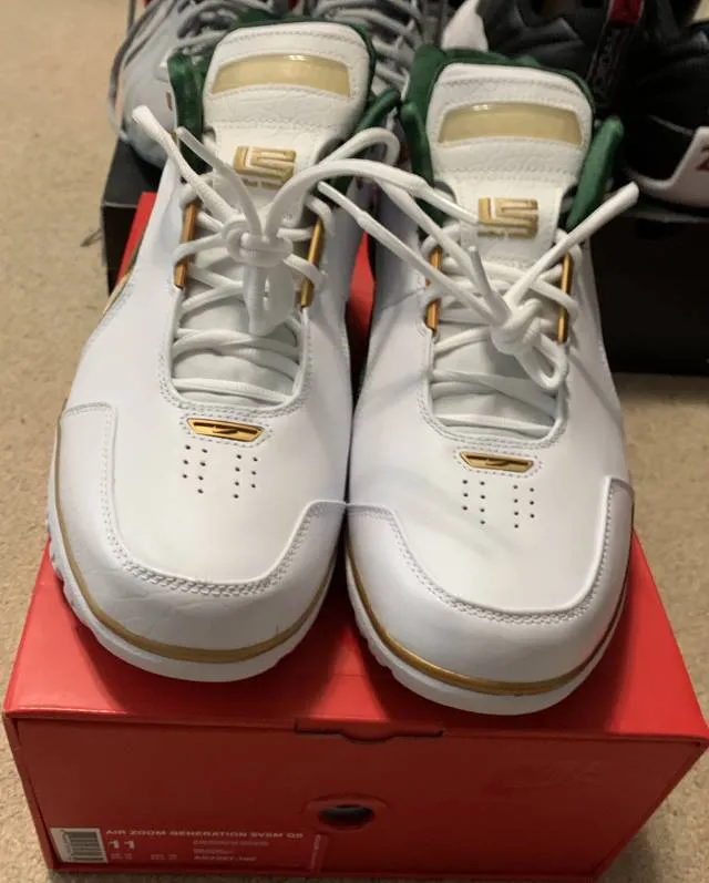 Nike air zoom generation svsm retro lebron ao2367-100 size 11 lbj
