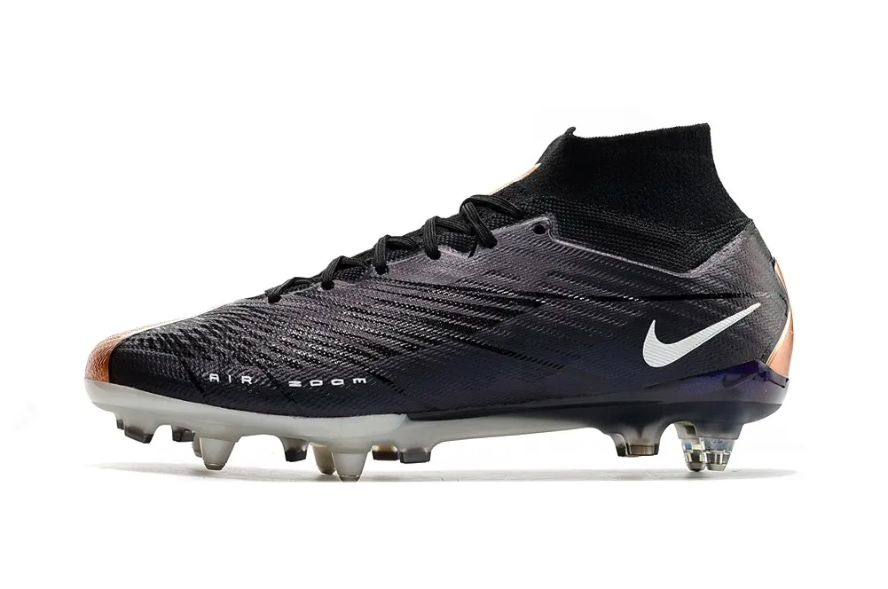 Nike Air Zoom Mercurial Superfly 9 Elite SE SG-Pro Anti-Clog - Black/Copper/Black