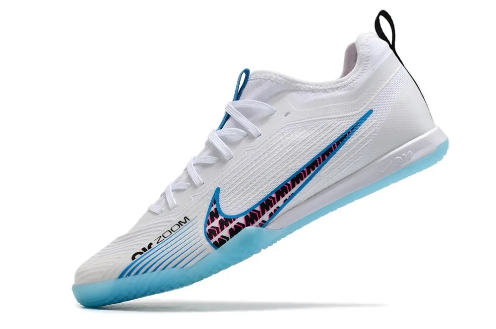 Nike Air Zoom Mercurial Vapor 15 Pro Indoor Blast - White/Baltic Blue/Pink Blast