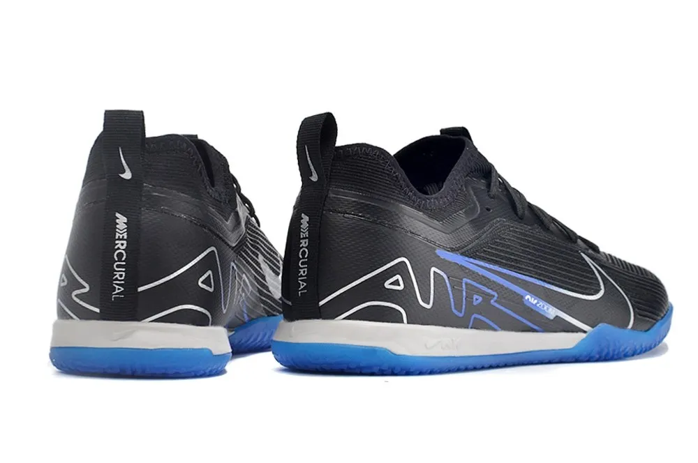 Nike Air Zoom Mercurial Vapor 15 Pro Indoor Shadow Pack - Black/Chrome/Hyper Royal