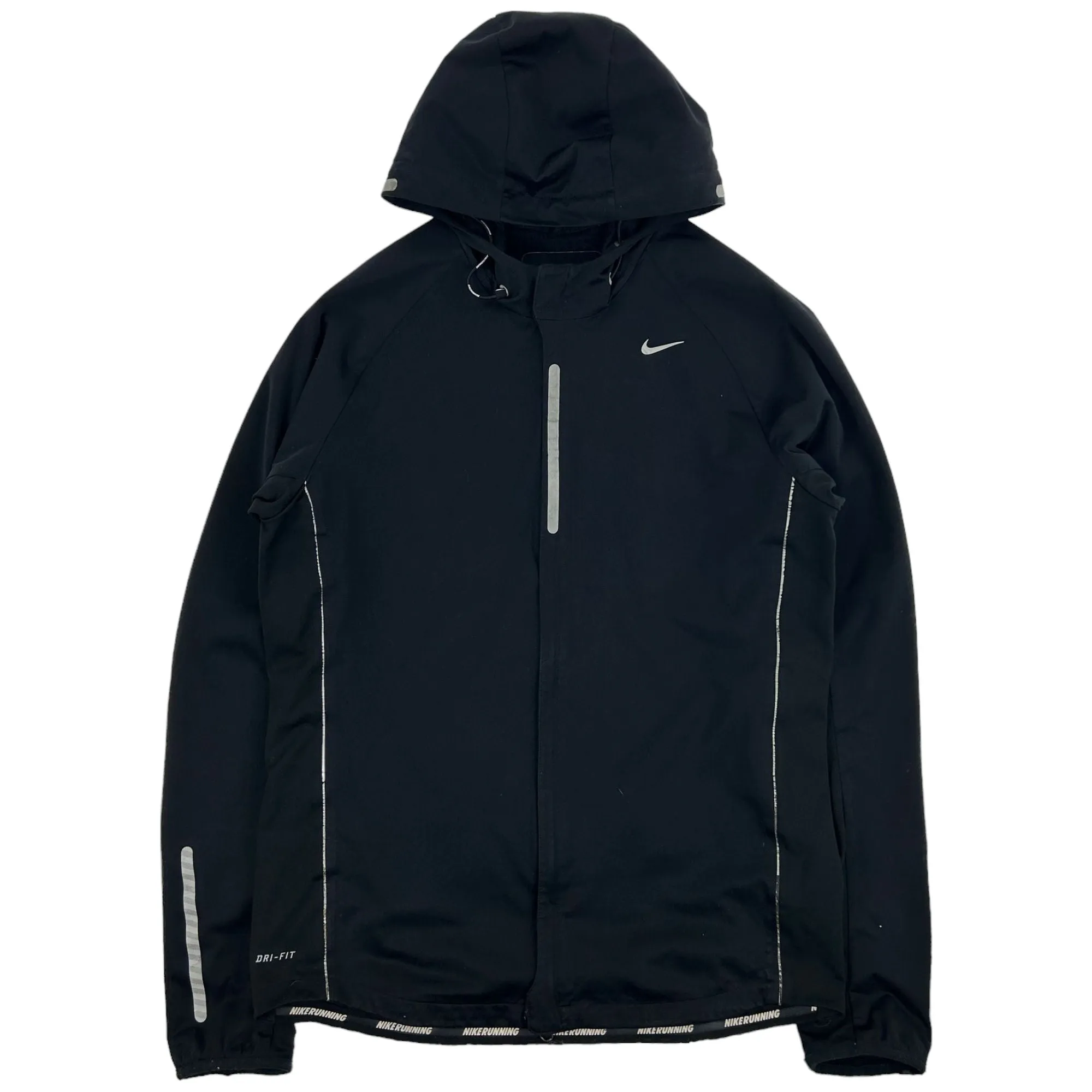 Nike Dri-Fit Running Zip Up Jacket Medium Polyester 00s | Second Wave Vintage