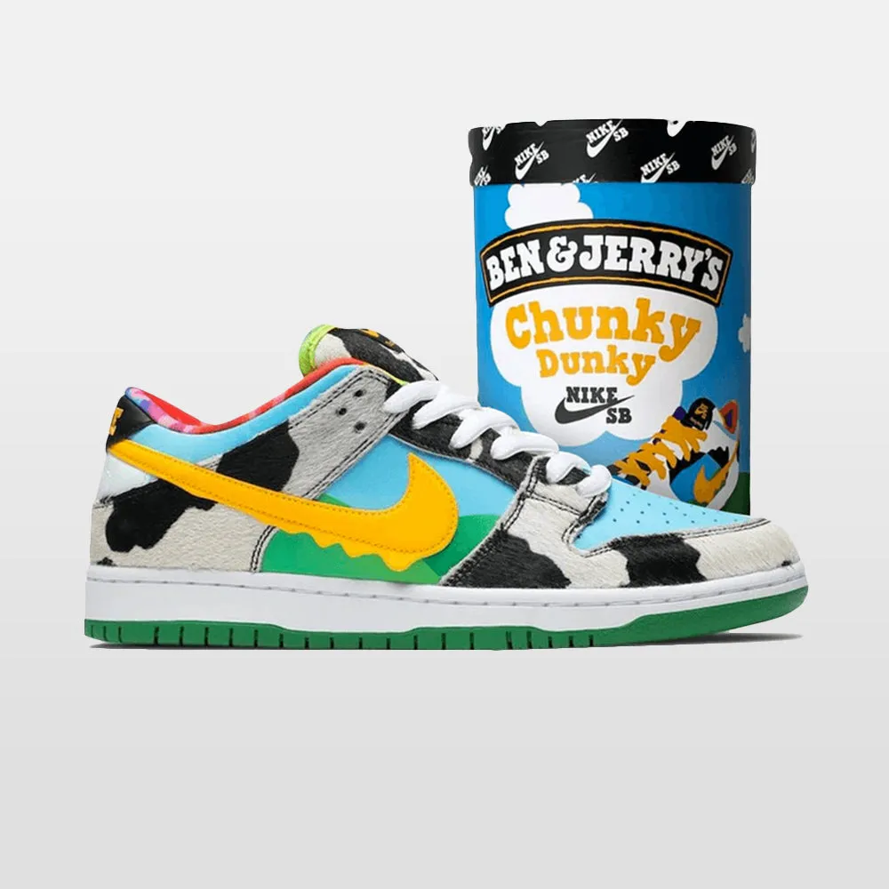 Nike Dunk Ben &amp; Jerry's "Chunky Dunky" Low (FF Packaging)