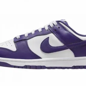 Nike dunk low court purple white/court purple