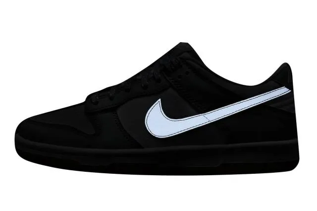 Nike dunk low gs reflective grey