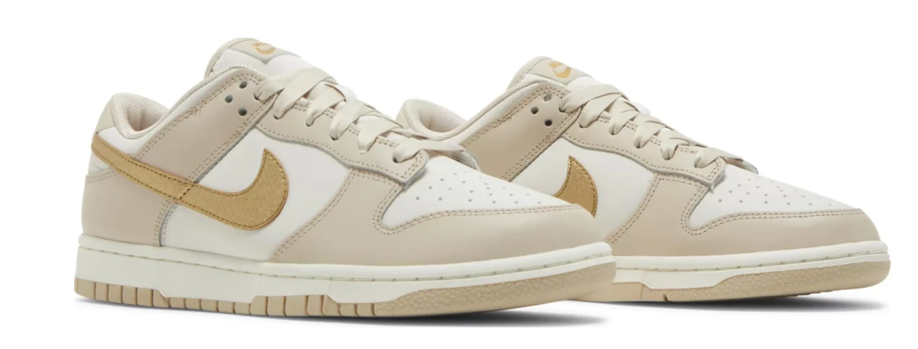 NIKE DUNK LOW PHANTOM METALLIC GOLD (W)