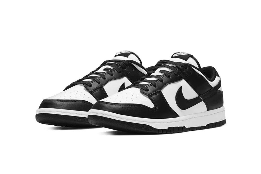 Nike Dunk Low Retro Sneakers White Black