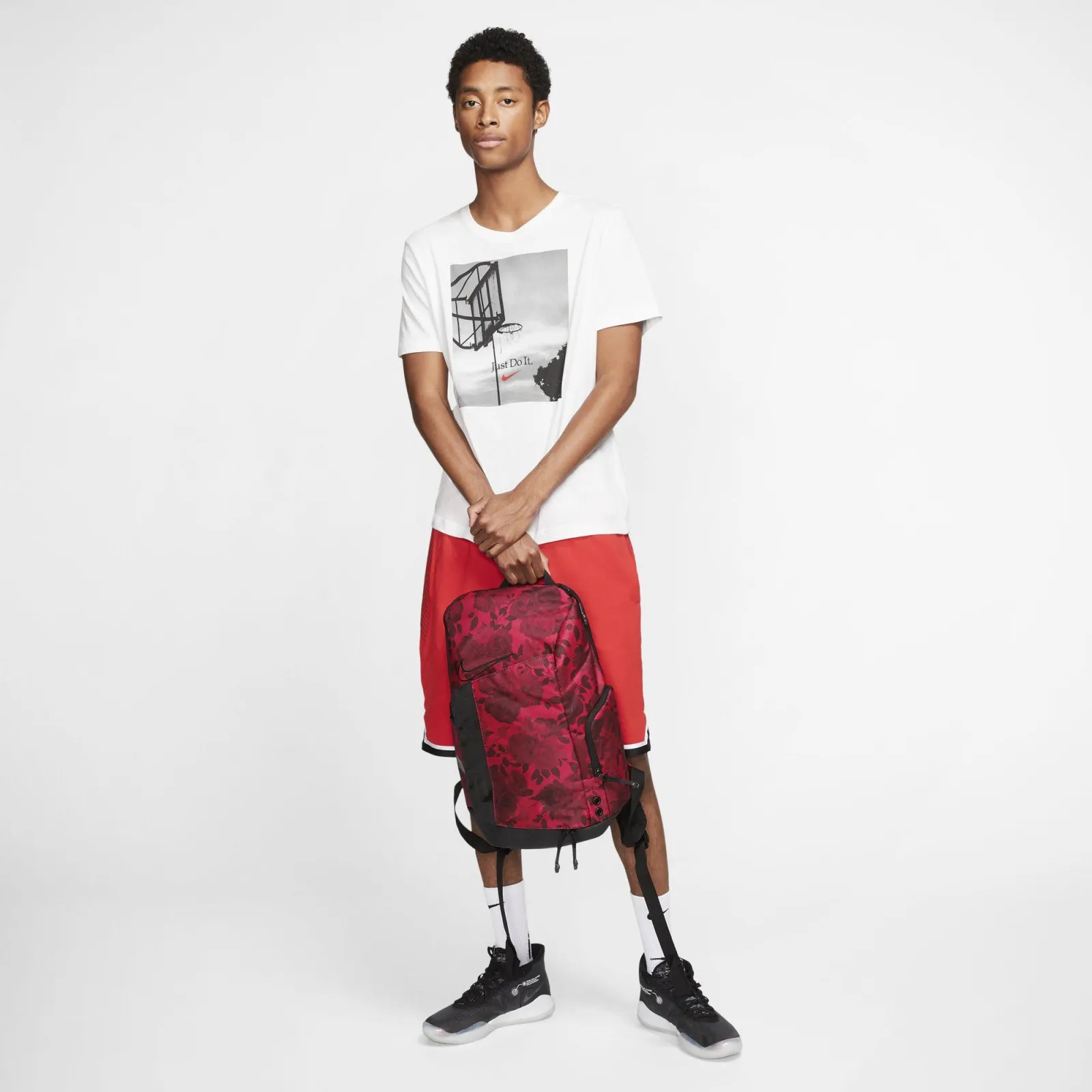 Nike Elite Pro Printed Backpack ''University Red''