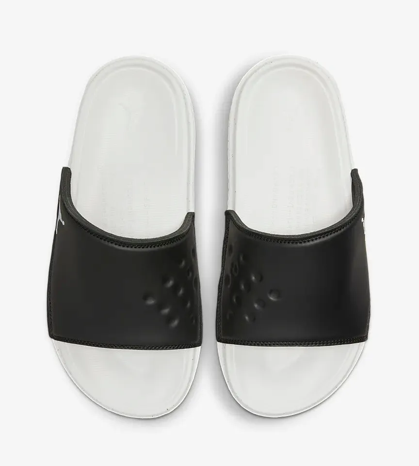 Nike Jordan Play Slide Black Cement Photon Dust DC9835-003