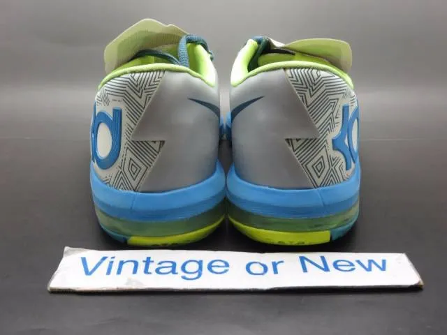Nike KD VI 6 Pure Platinum Night Factor Volt GS Kevin Du...