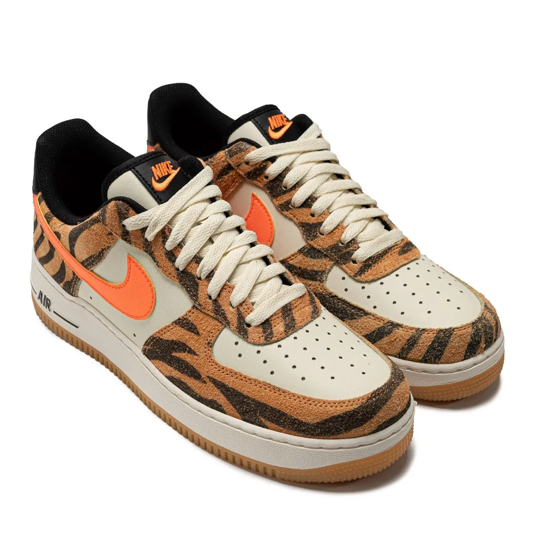 Nike Men Air Force 1 '07 Prm (coconut milk / atomic orange-fuel orange)