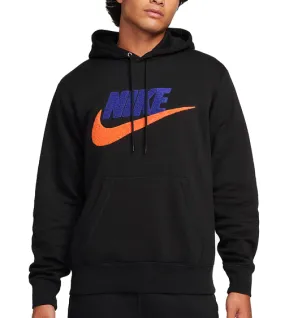 nike Nike Mens Club Chenille Futura Hoodie FN3104 010 