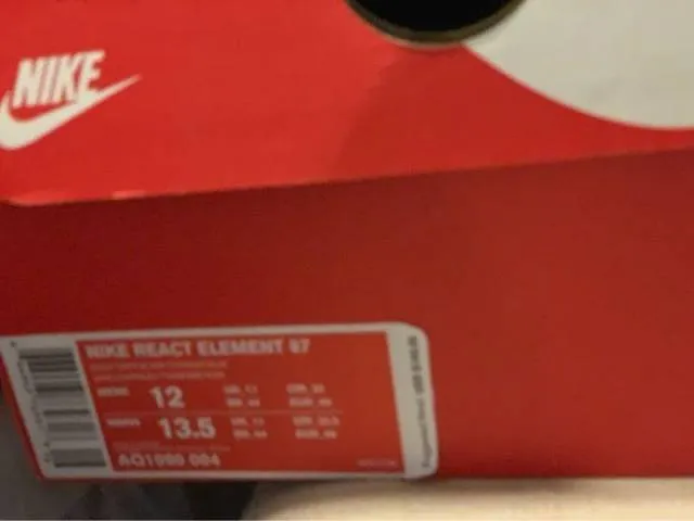 Nike React element 87 thunder blue/total orange