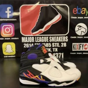 Nike retro air jordan viii 8 third time's a charm size 13