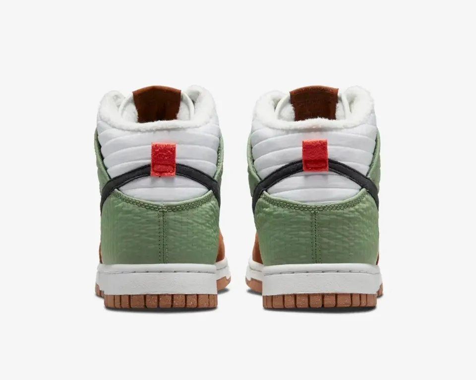 Nike SB Dunk High LX Toasty Next Nature Summit White Black Oil Green DN9909-100