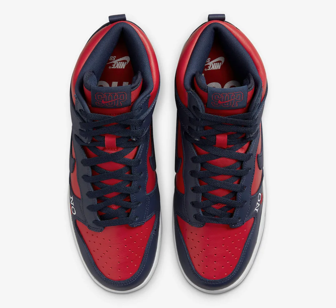 Nike SB Dunk High Supreme By Any Means Navy White DN3741-600