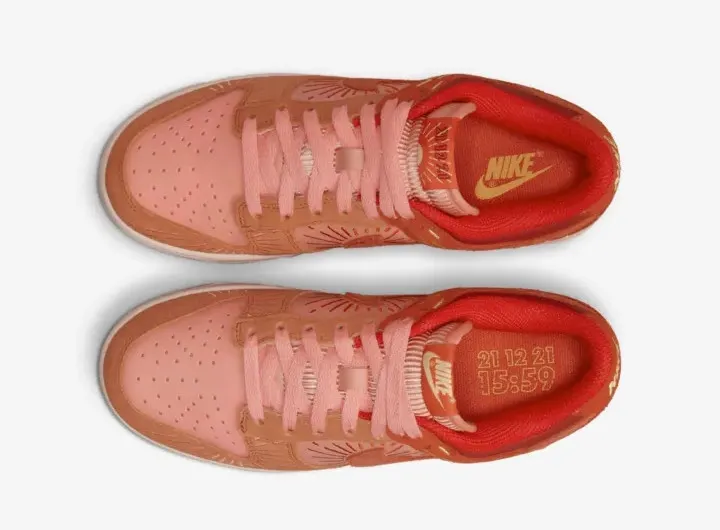 Nike SB Dunk Low Winter Solstice Team Orange Crimson Bliss DO6723-800