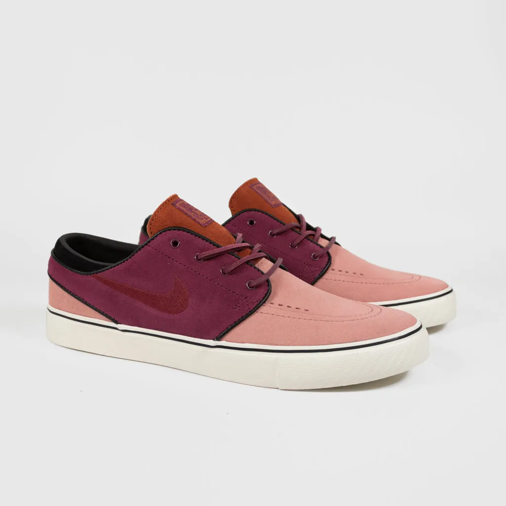 Nike SB - Stefan Janoski OG+ Shoes - Red Stardust / Team Red - Rosewood