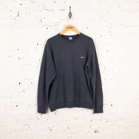 Nike Sweatshirt - Navy - L