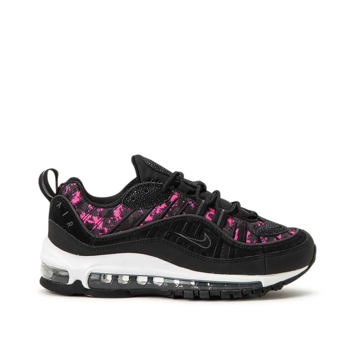 Nike WMNS Air Max 98 Premium 'Camo' (Black / Pink)