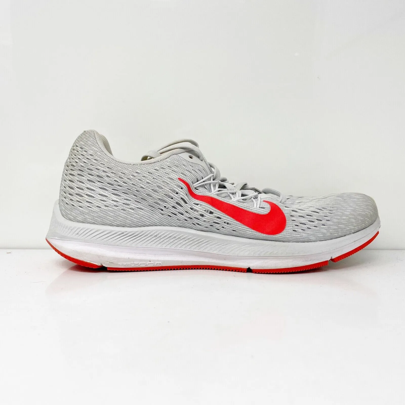 Nike Womens Zoom Winflo 5 AA7414-005 Gray Running Shoes Sneakers Size 8.5