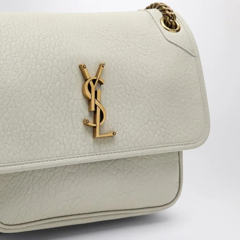 NIKI CREAM-COLOURED MEDIUM BAG