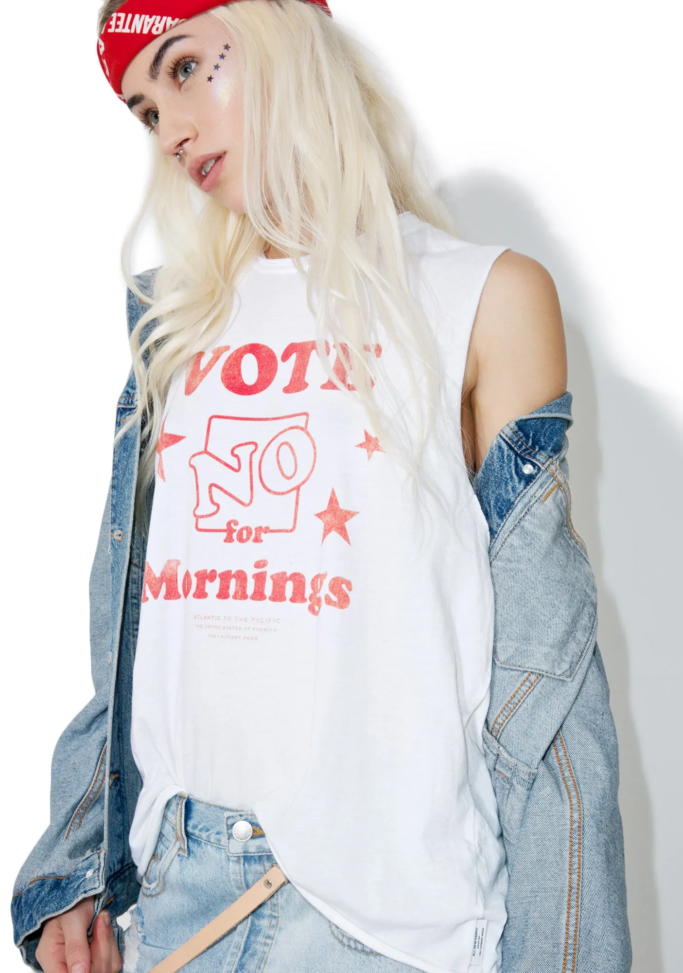 No Mornings Tank-